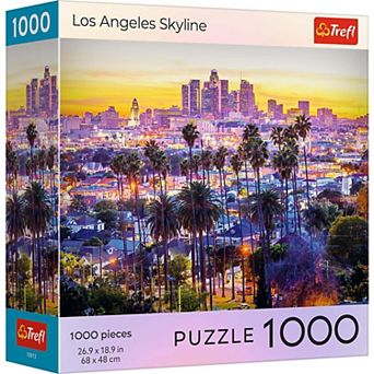 Trefl Red 1000 pc Puzzle - Cities - Los Angeles Skyline