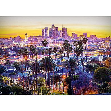 Trefl Red 1000 Piece Puzzle - Cities - Los Angeles Skyline