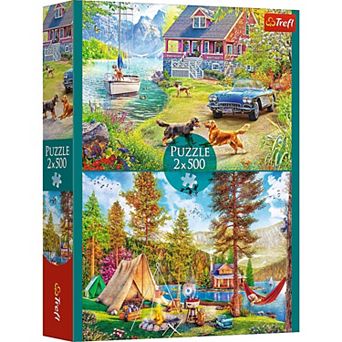 Trefl Red (2) 500 pc Puzzles - Summertime Relax