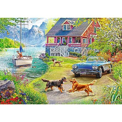 Trefl Red (2) 500 Piece Puzzles - Summertime Relax