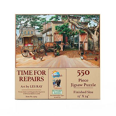 Time for Repairs 550 piece Jigsaw Puzzle
