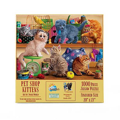 Pet Shop Kittens 1000 piece Jigsaw Puzzle