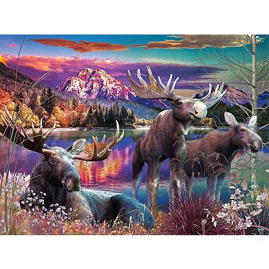 Sunset Pond 1000 piece Jigsaw Puzzle