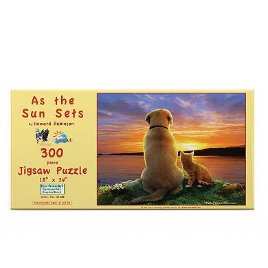As the Sun Sets 300 piece Jigsaw Puzzle