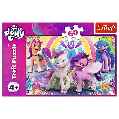 Trefl Red 60 Piece Puzzle - My Little Pony - In the World of Friendship