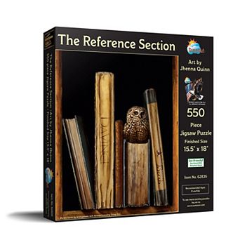 The Reference Section 550 pc Jigsaw Puzzle