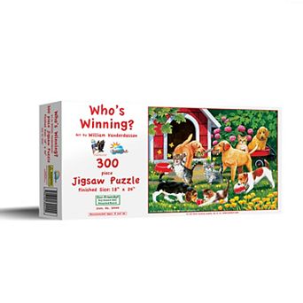 Who's Winning 300 pc Jigsaw Puzzle