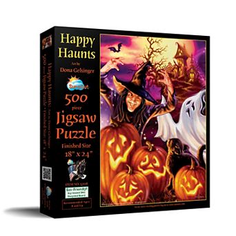 Happy Haunts 500 pc Jigsaw Puzzle