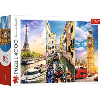 Trefl Red 4000 pc Puzzle - Trip around Europe