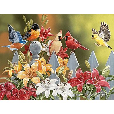 Birds on a Fence 300 piece Jigsaw Puzzle