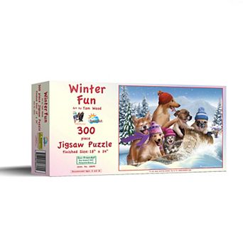 Winter Fun 300 pc Jigsaw Puzzle
