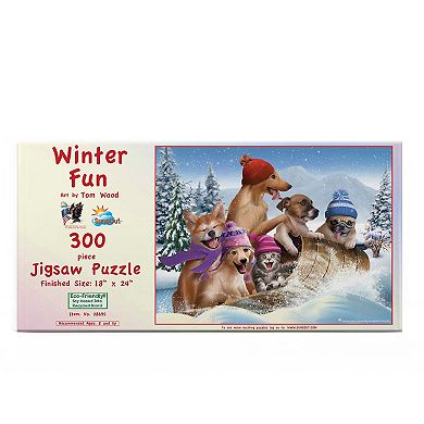 Winter Fun 300 piece Jigsaw Puzzle