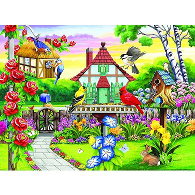 Birds' Favorite Garden 1000 piece Jigsaw Puzzle