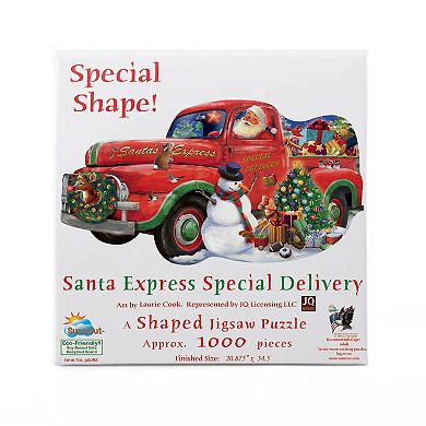 Santa Express Special Delivery 1000 piece Special Shape Jigsaw Puzzle