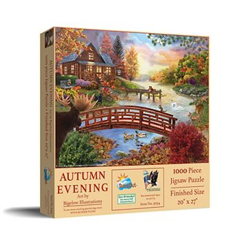 Autumn Evening 1000 pc Jigsaw Puzzle