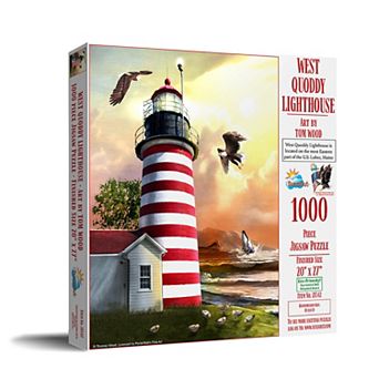 West Quoddy Lighthouse 1000 pc Jigsaw Puzzle