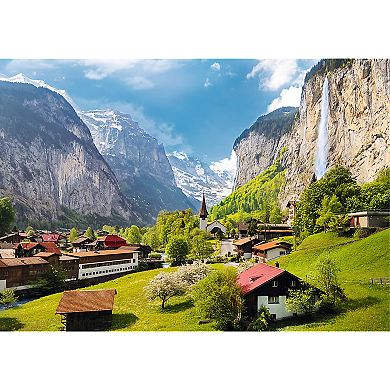 Trefl Red 3000 Piece Puzzle - Lauterbrunnen, Switzerland