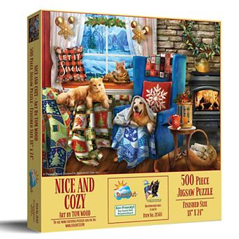 Nice and Cozy 500 pc Jigsaw Puzzle