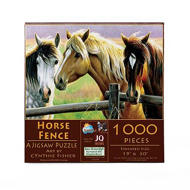 Horse Fence 1000 piece Jigsaw Puzzle