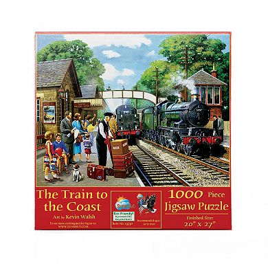 The Train to the Coast 1000 piece Jigsaw Puzzle