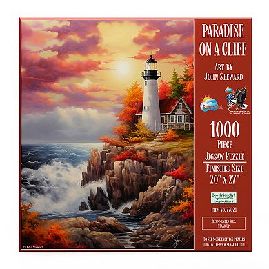 Paradise on the Cliff 1000 piece Jigsaw Puzzle