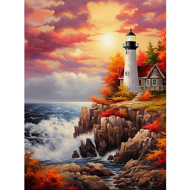 Paradise on the Cliff 1000 piece Jigsaw Puzzle