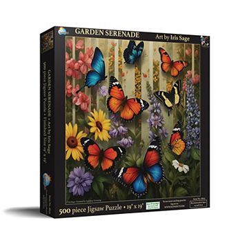Garden Serenade 500 pc Jigsaw Puzzle for Adults