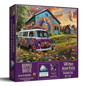 Hippie House 500 pc Jigsaw Puzzle