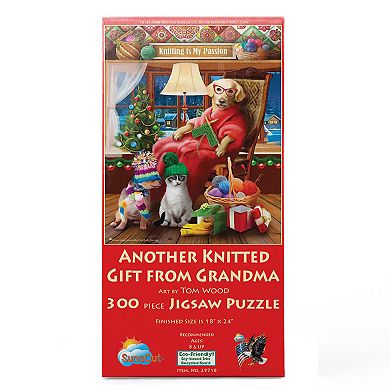 Another Knitted Gift from Grandma 300 piece Jigsaw Puzzle