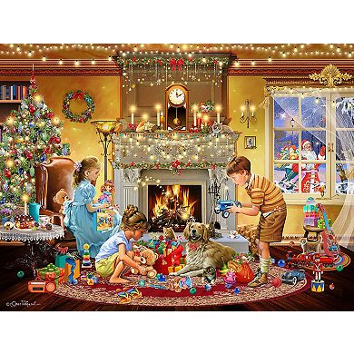 Gifts for Christmas 300 piece Jigsaw Puzzle by Oleg Gavrilov Finished Size 18 x 24" MPN# 61954