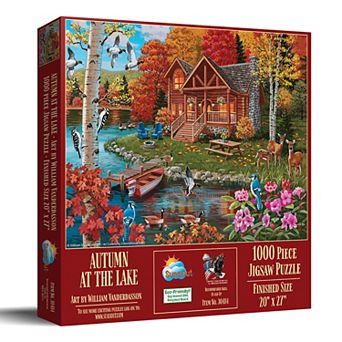 Autumn at the Lake 1000 pc Jigsaw Puzzle