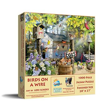 Birds on a Wire 1000 pc Jigsaw Puzzle