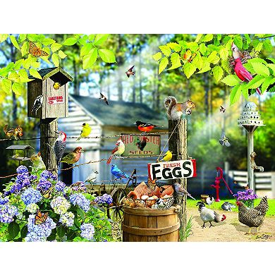 Birds on a Wire 1000 piece Jigsaw Puzzle