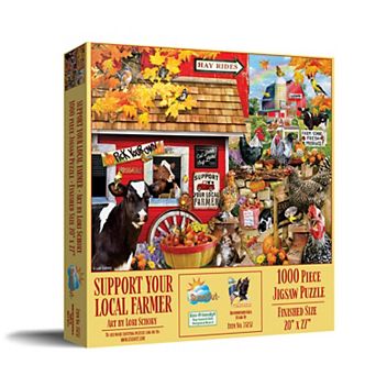 Support Your Local Farmer 1000 pc Jigsaw Puzzle