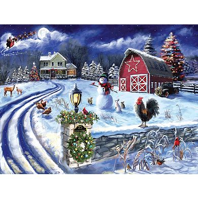 Holiday Farm Road 500 piece Jigsaw Puzzle