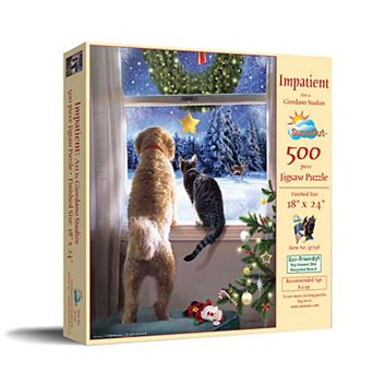 Impatient 500 pc Jigsaw Puzzle