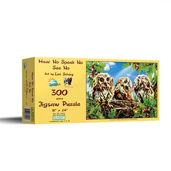 Hear No Speak No See No 300 pc Jigsaw Puzzle