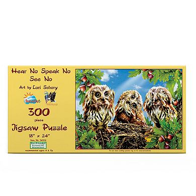 Hear No Speak No See No 300 piece Jigsaw Puzzle