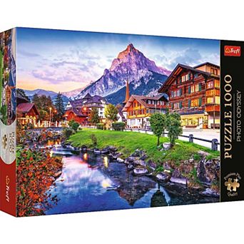Trefl Premium Plus 1000 pc Puzzle - Alpine Village, Switzerland