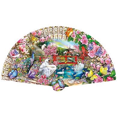 Swan Bridge 1000 piece Special Shape Jigsaw Puzzle