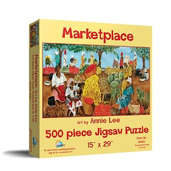 Marketplace 500 pc Jigsaw Puzzle