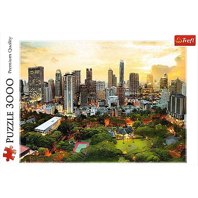 Trefl Red 3000 Piece Puzzle - Sunset in Bangkok