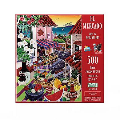 El Mercado 500 piece Jigsaw Puzzle