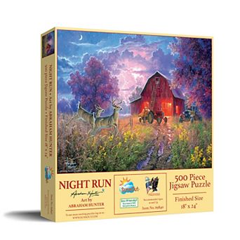 Night Run 500 pc Jigsaw Puzzle