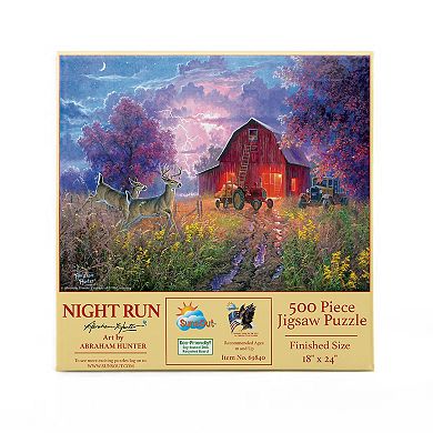 Night Run 500 piece Jigsaw Puzzle