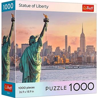 Trefl Red 1000 pc Puzzle - National Parks Statue of Liberty