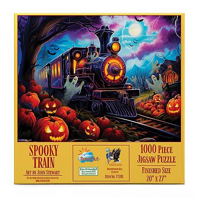 Spooky Train 1000 piece Jigsaw Puzzle for Adults