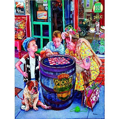 Checkers Anyone? 500 piece Jigsaw Puzzle