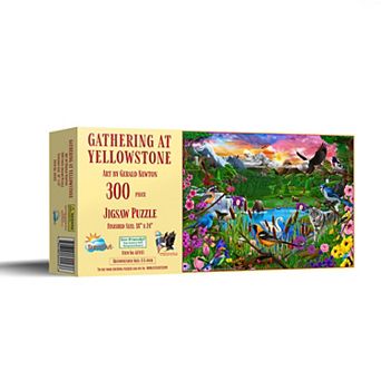 Gathering at Yellowstone 300 pc Jigsaw Puzzle