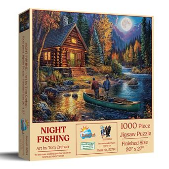 Night Fishing 1000 pc Jigsaw Puzzle